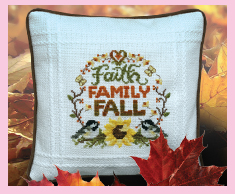 Faith - Family - Fall Pillow